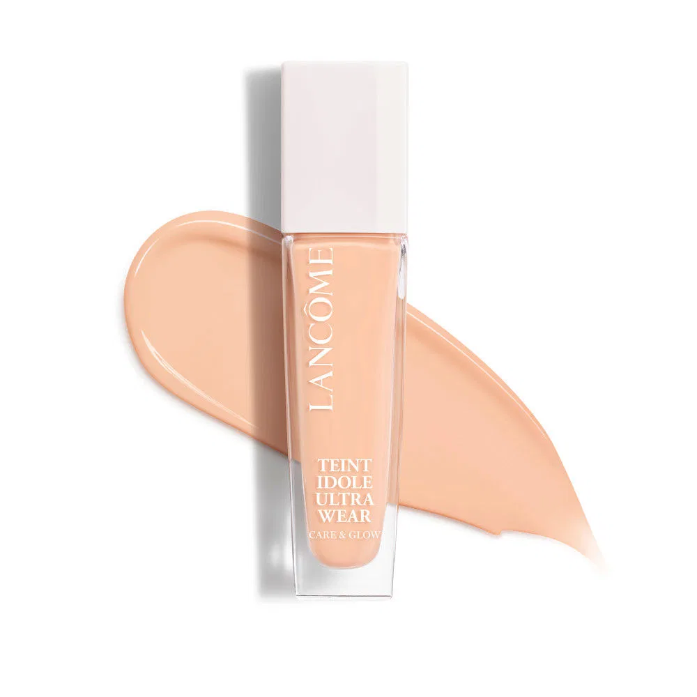 Тональный крем 30 мл с уходом и сиянием TEINT IDOLE ULTRA WEAR care & glow Lancôme, 120N — фото 4