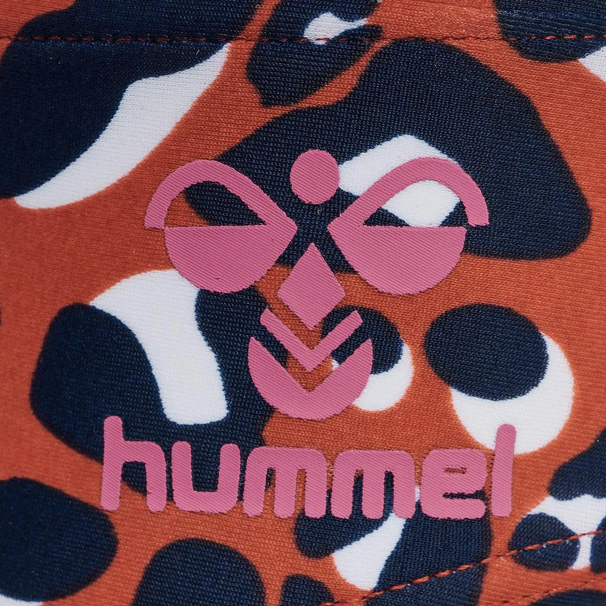 Детский купальник для девочек с принтом Tinka Hummel, Orange Schwarz — фото 4