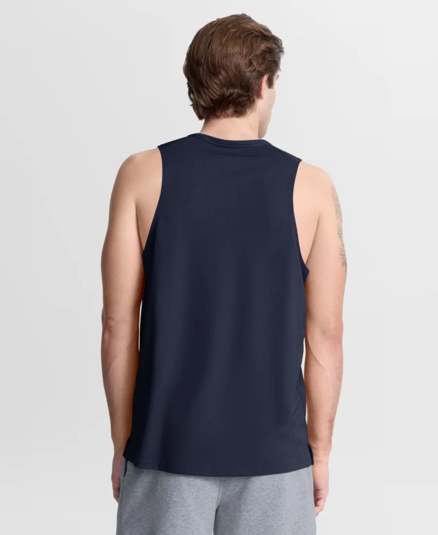 Мужская темно-синяя майка New England Patriots Kickoff Miler Dri-FIT Nike, Navy — фото 3