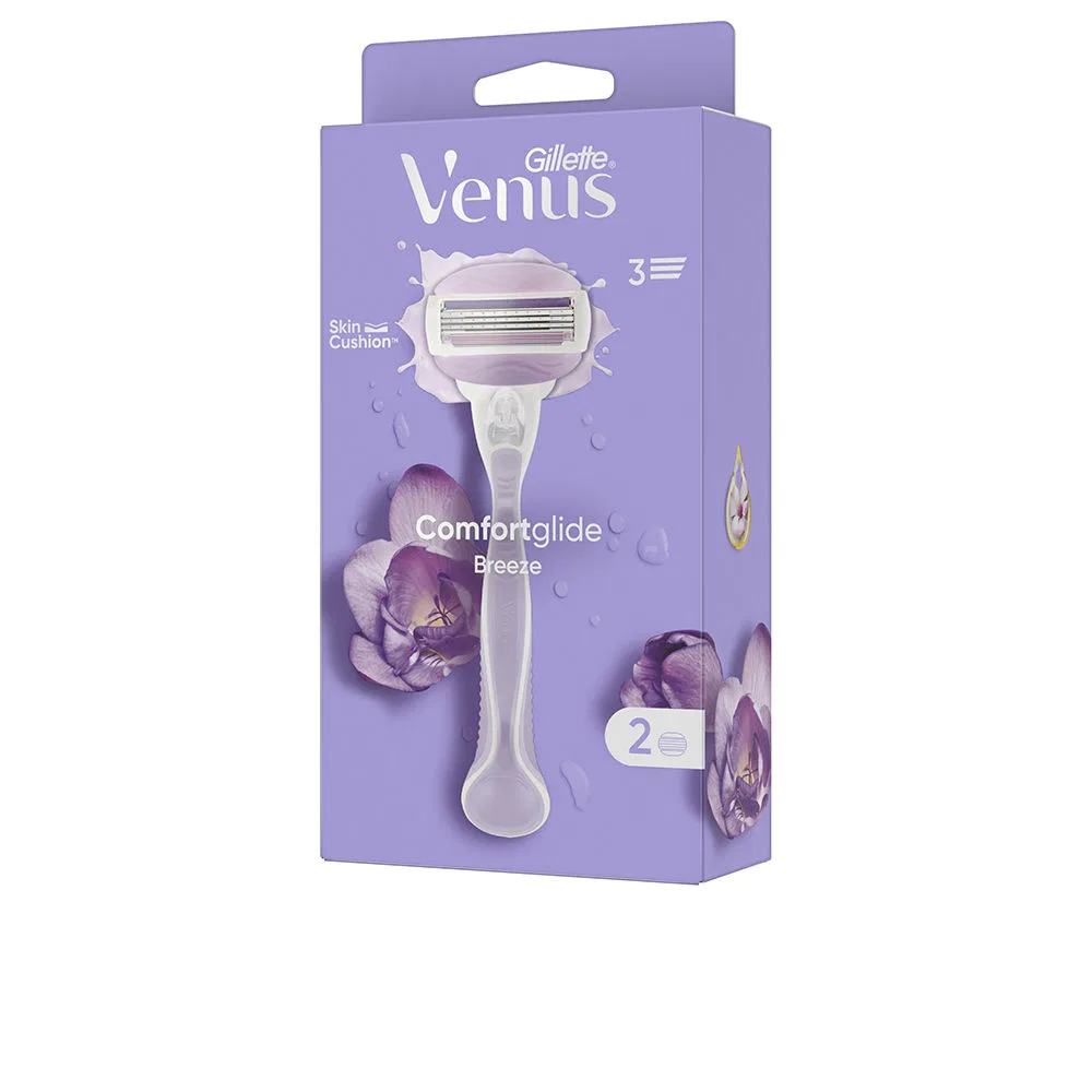 Женский станок для бритья Venus Breeze с 2 сменными кассетами Gillette