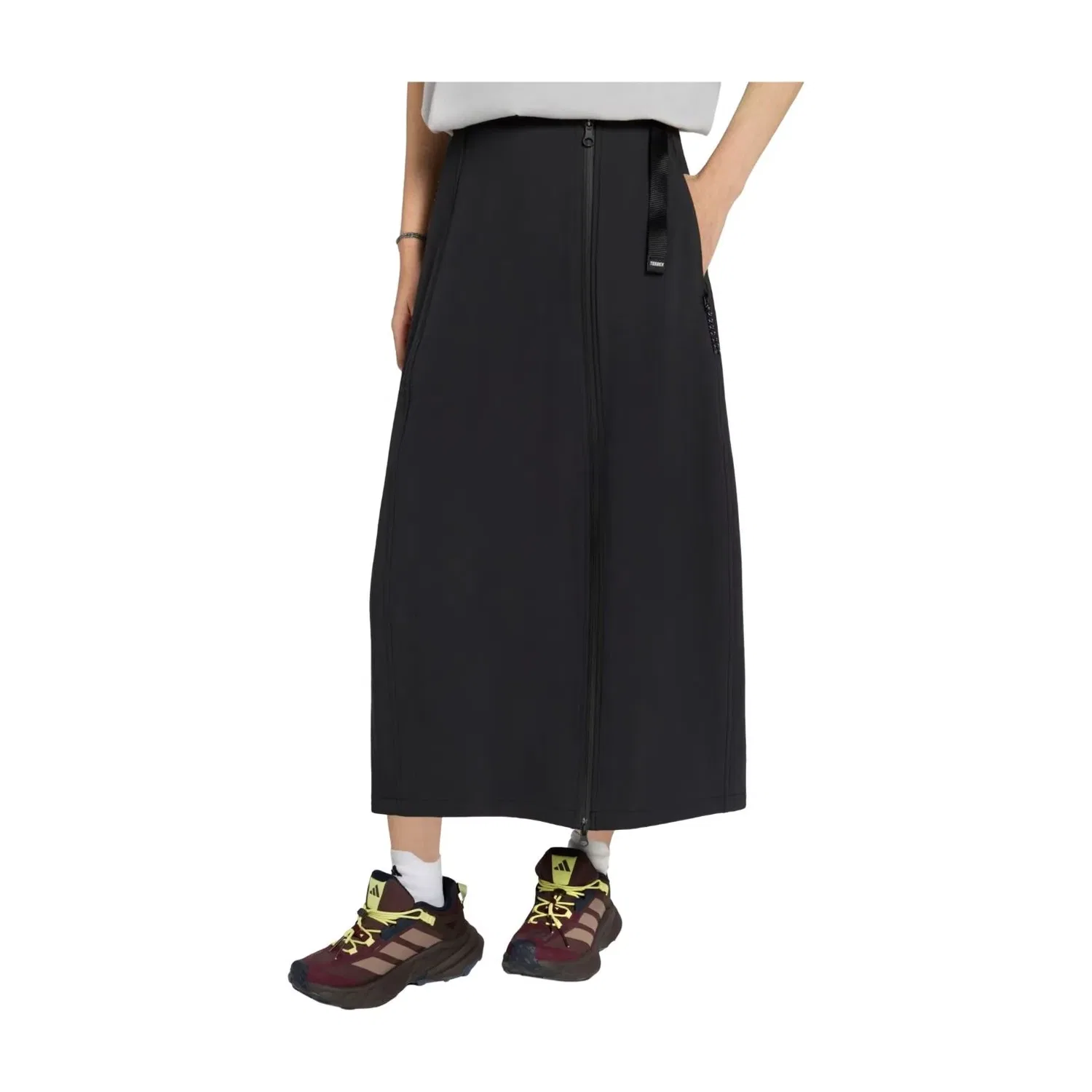 Женская юбка Xploric Softshell Skirt Asia Sizing 'Black' adidas, черный — фото 3