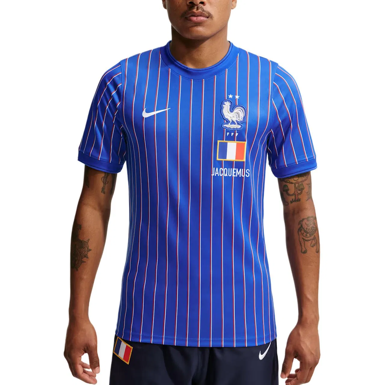Футболка Jacquemus Academy, Nike, Game Royal Blue/University Red/White