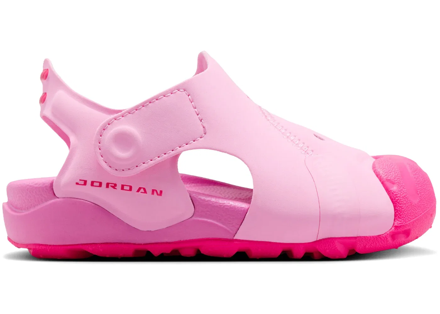 Детские сандалии с ремешками Jordan OTDR Sandals, Pink Rise/Playful Pink/Pink Foil