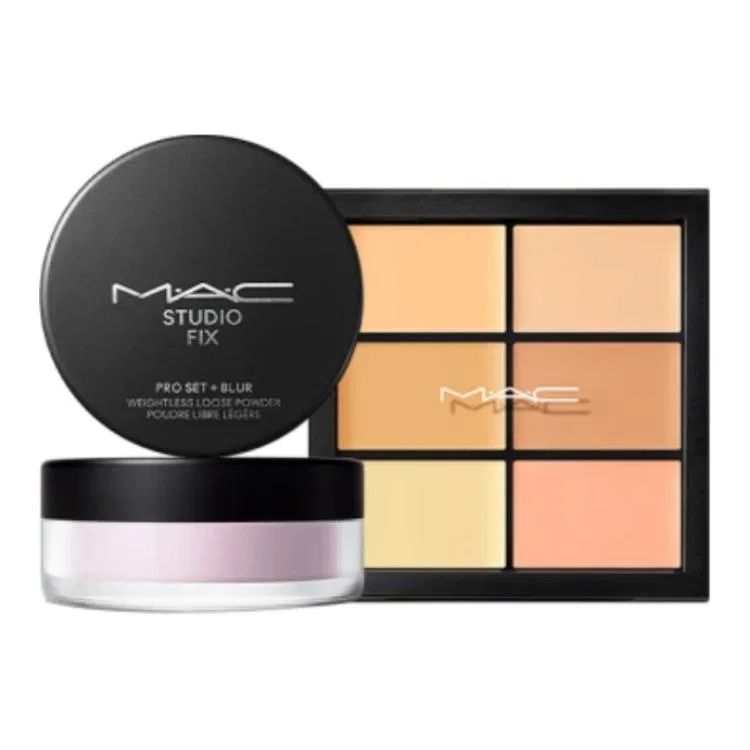 Женский набор консилеров для коррекции цвета с палитрой Concealing Filter Setting, MAC, Honey Pink