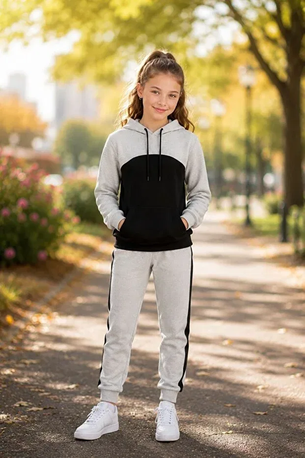 Детский спортивный комплект для мальчиков однотонный Armikids garnili Armicem, Gray — фото 3