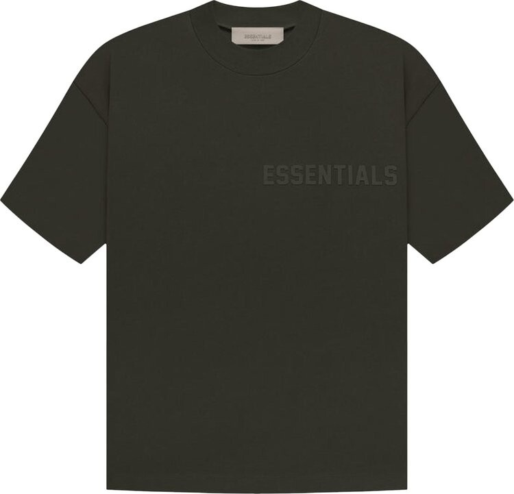 

Футболка Fear of God Essentials Short-Sleeve Tee 'Off Black', черный