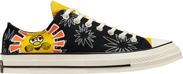 

Кроссовки Converse Chuck 70 Low Sunny Floral, черный