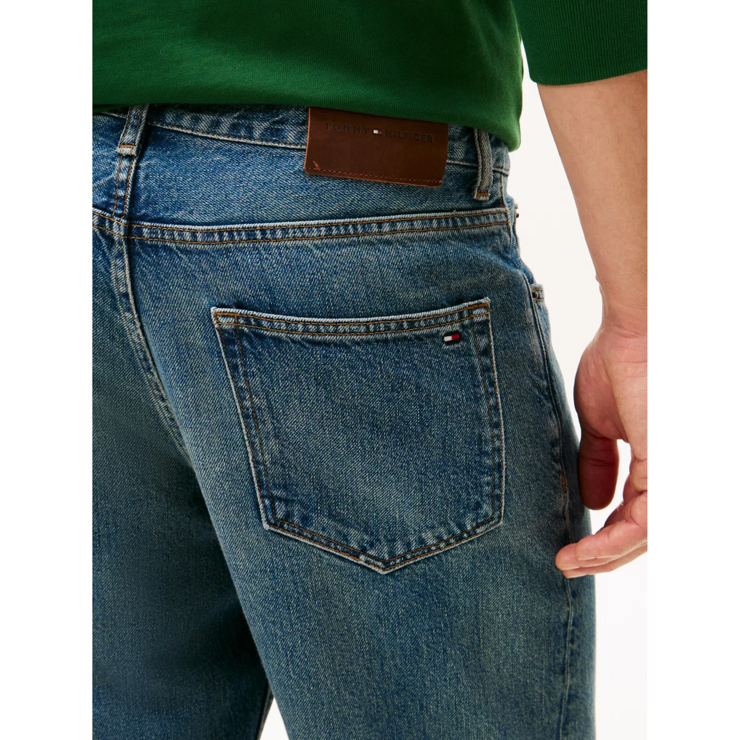 Мужские джинсы tapered fit Tommy Hilfiger, Torrance Indigo — фото 2