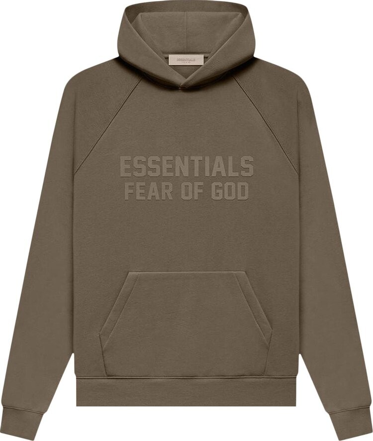 Худи Fear of God Essentials Hoodie 'Wood', коричневый — фото 2