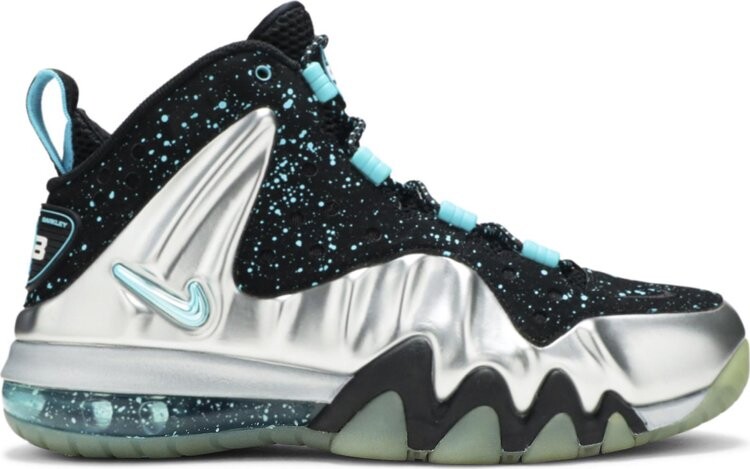 

Кроссовки Nike Barkley Posite Max 'Splatter', серебряный, Серый, Кроссовки Nike Barkley Posite Max 'Splatter', серебряный