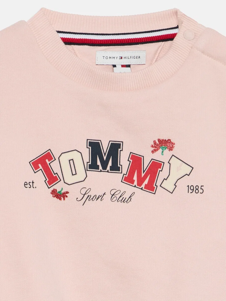 Толстовка TOMMY HILFIGER цвета розы — фото 4