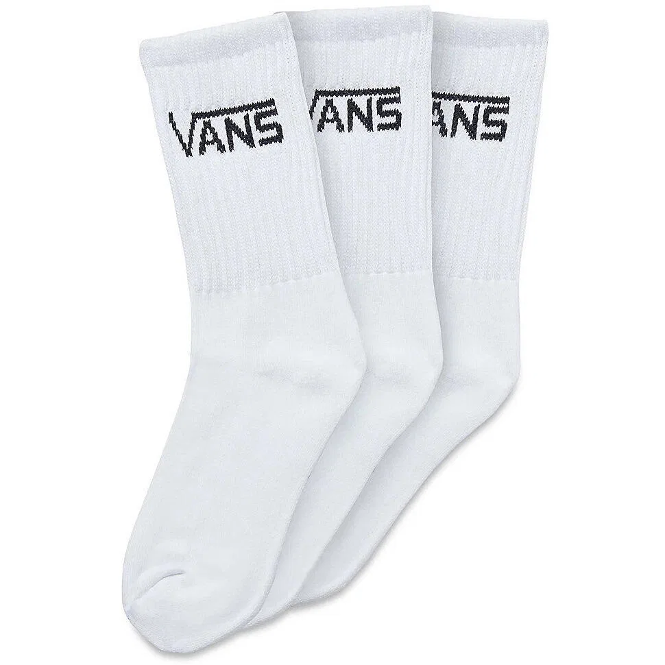 Детские носки Vans Classic Crew 3 Pair Pack, Weiß