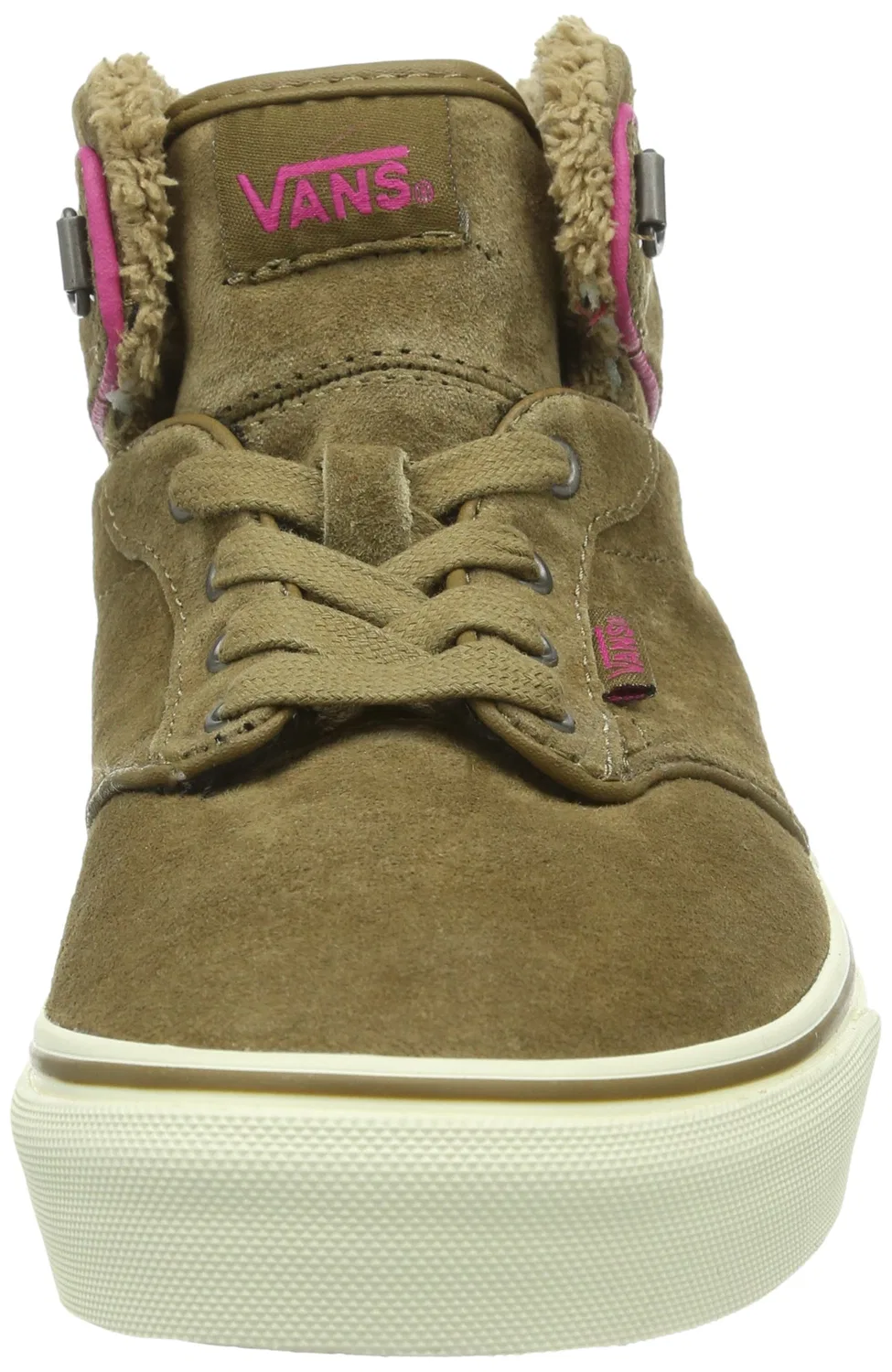 Детские кроссовки для девочек с высоким верхом Atwood Hi Vans, Fuchsia Brown — фото 2
