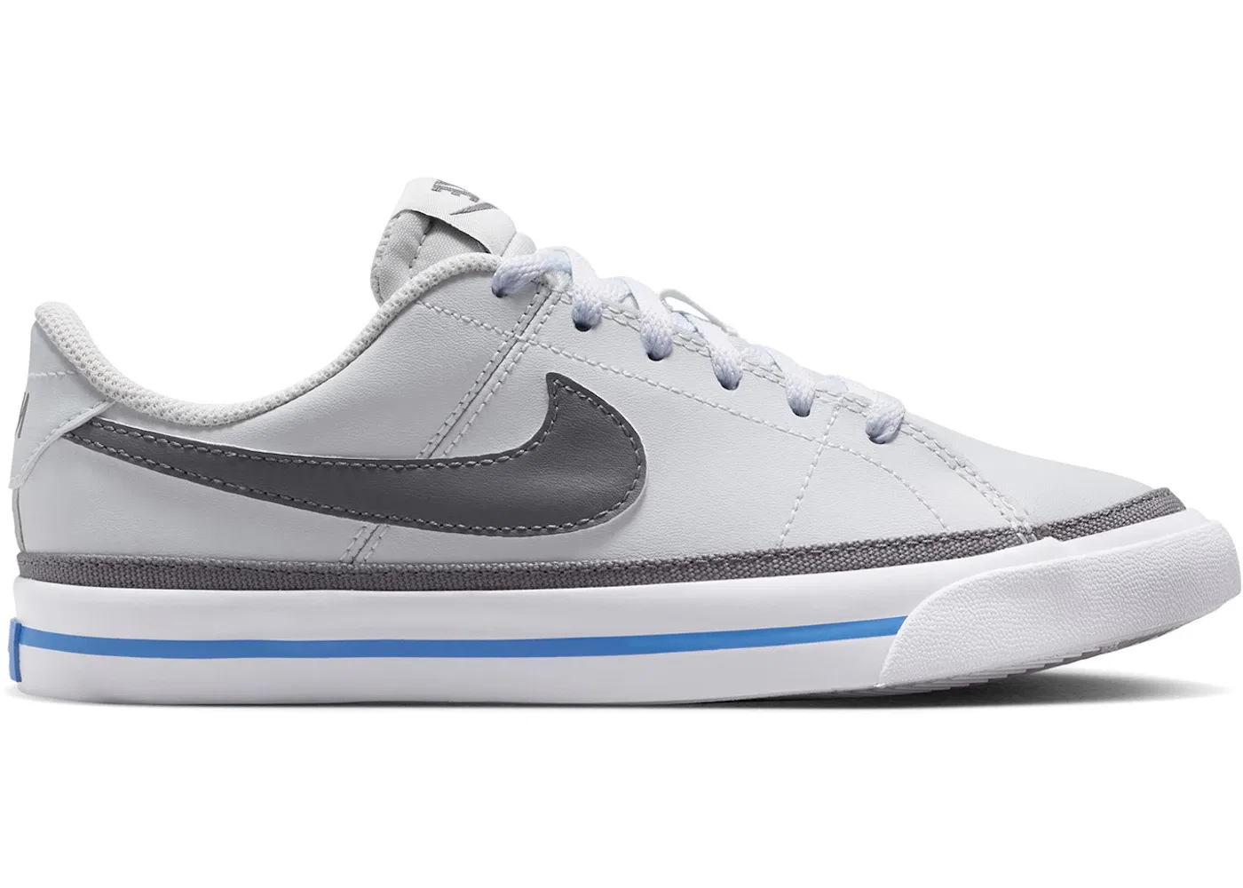 Детские кроссовки Lifestyle Nike Court Legacy, Off White Blue Crystal White Pencil Point