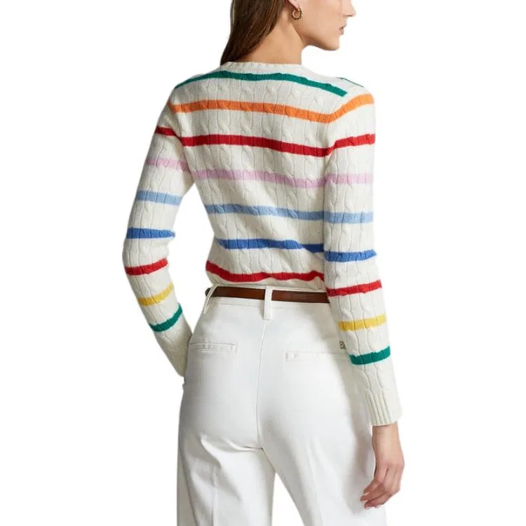 Женский свитер из кашемира Slim Fit Polo Ralph Lauren, Multicolor — фото 4