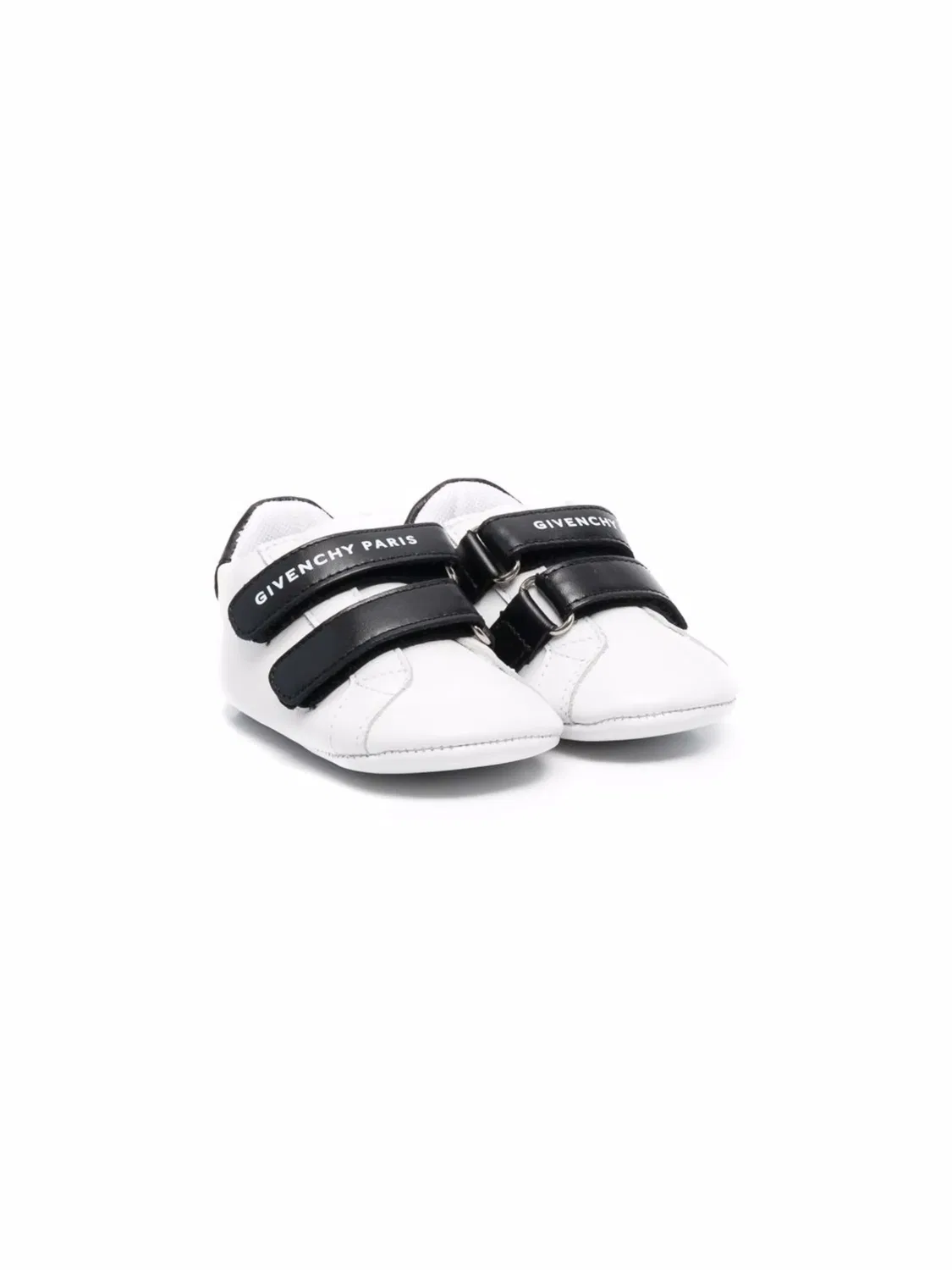 Givenchy Детские кроссовки на липучке, белые
