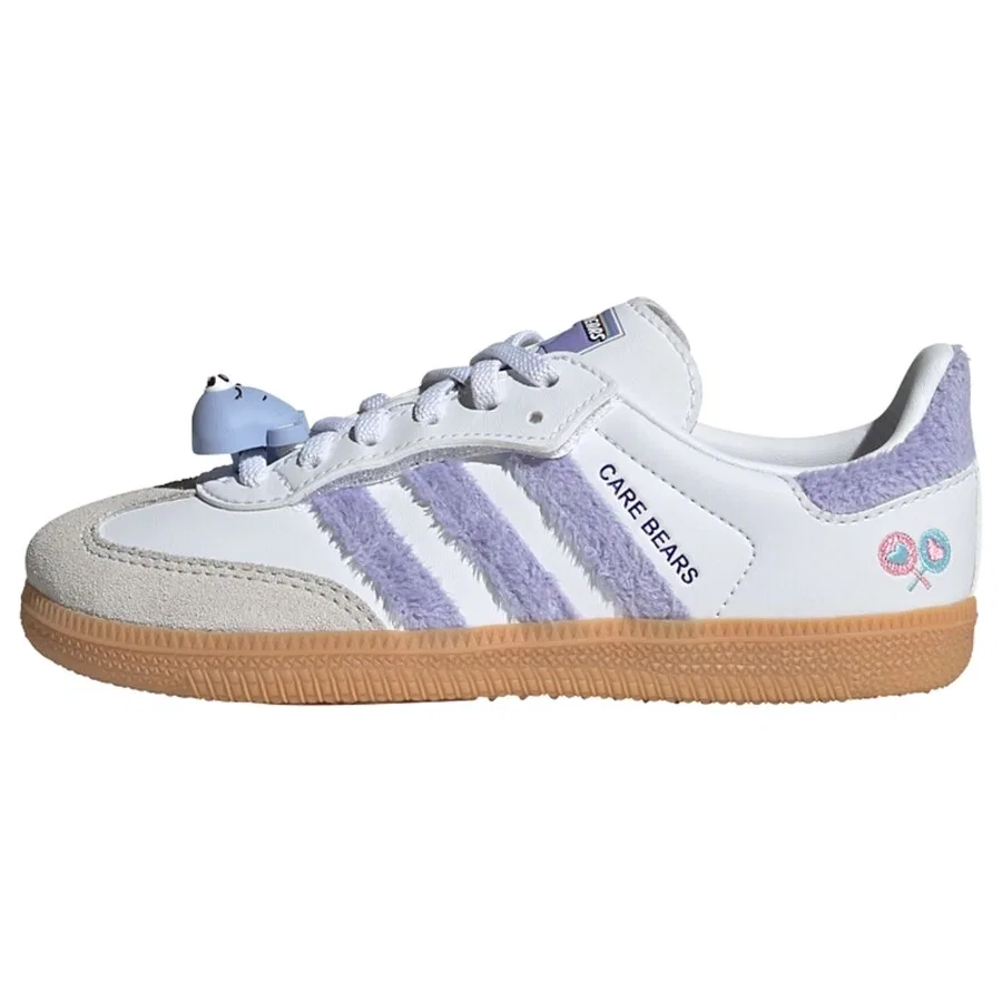Кроссовки ADIDAS ORIGINALS 'Care Bears Samba' белого цвета