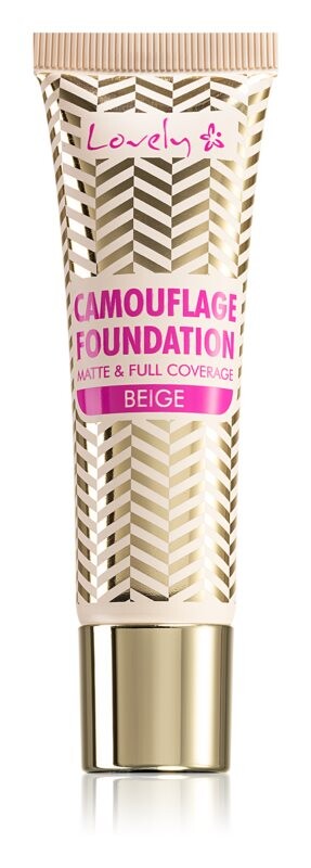 

Тональный крем с высокой укрывистостью Lovely Camouflage, Beige