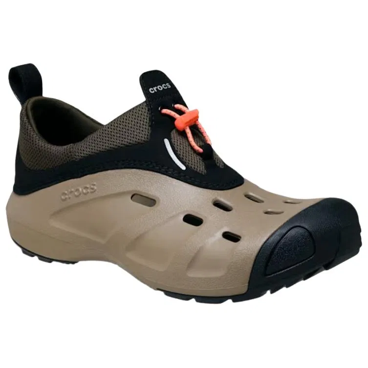 Детские клоги Crocs, Коричневый — фото 4