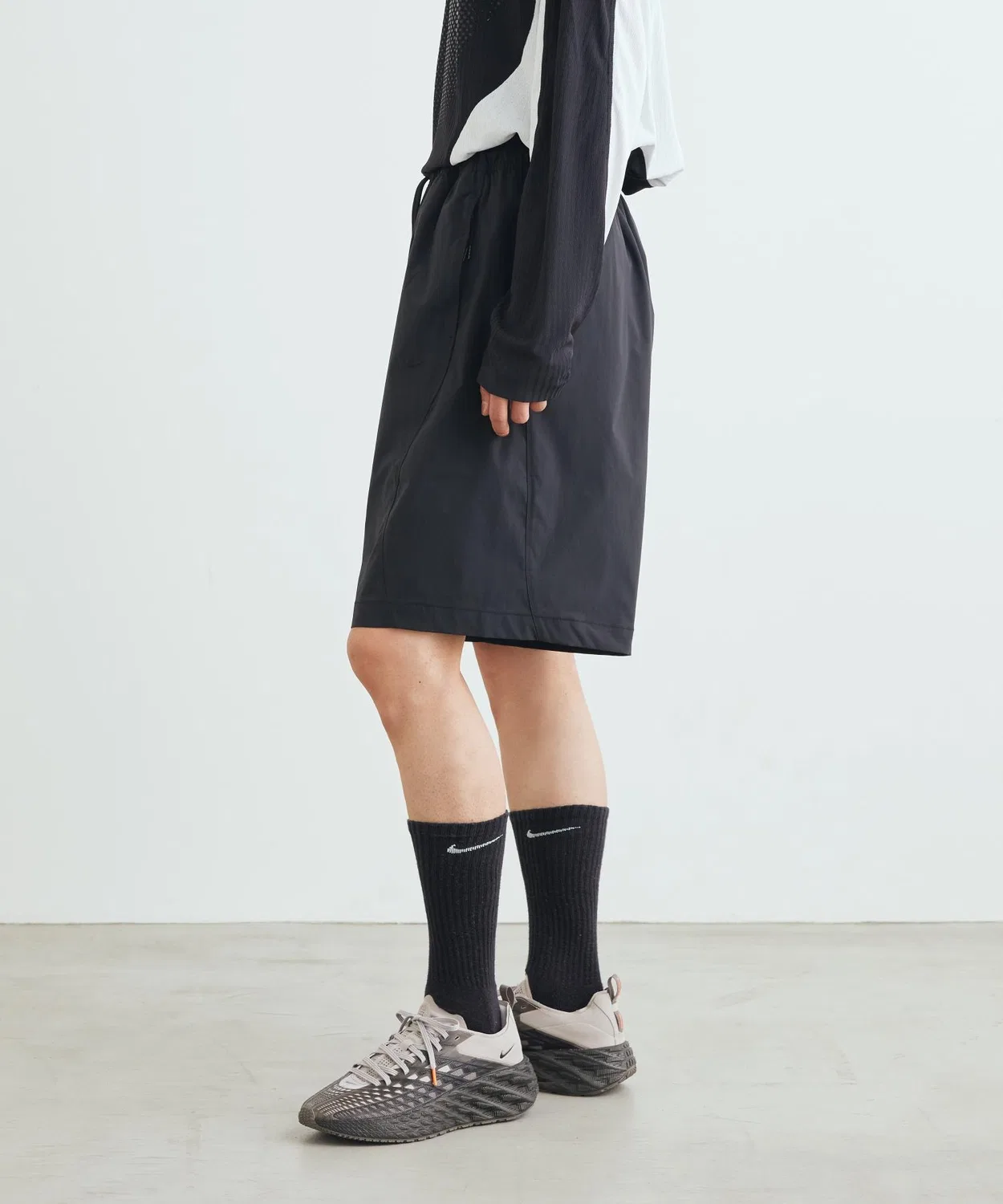 Мужские шорты с принтом Nike Tech Helios Dri-FIT NIKE, Black — фото 3