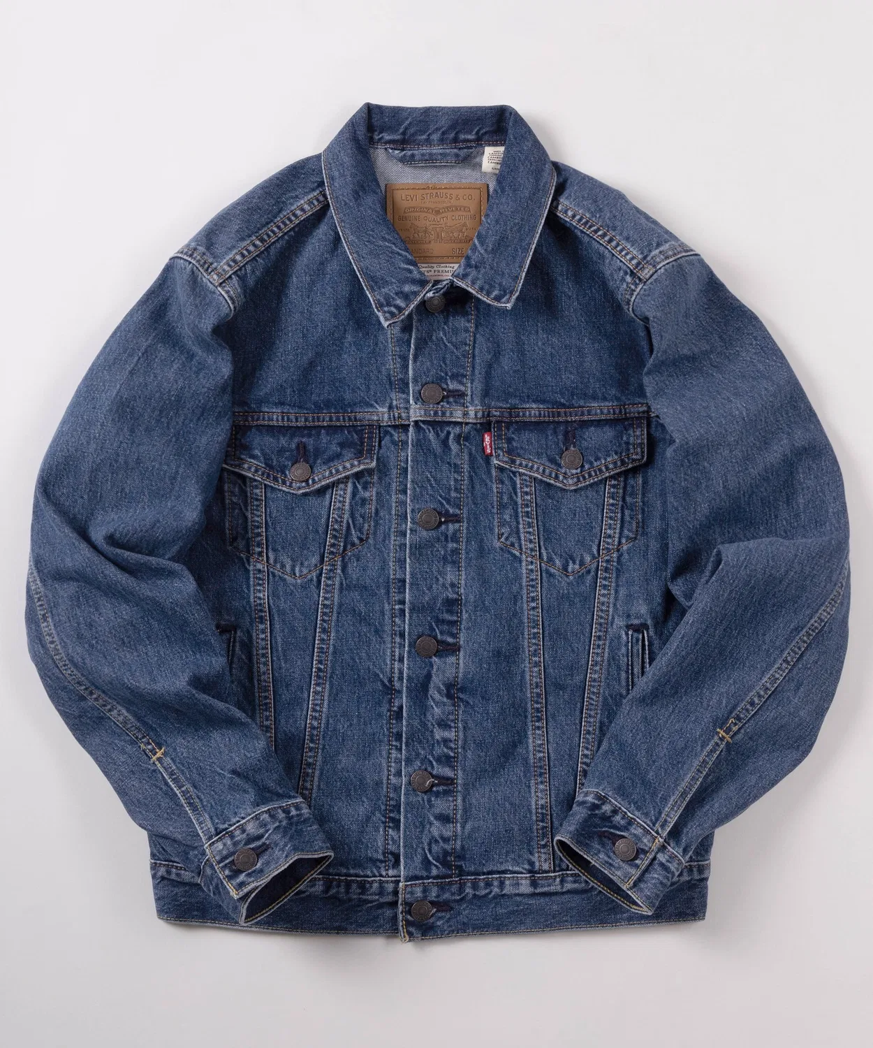 Джинсовая куртка Standard Fit Type III Levi's, Blue