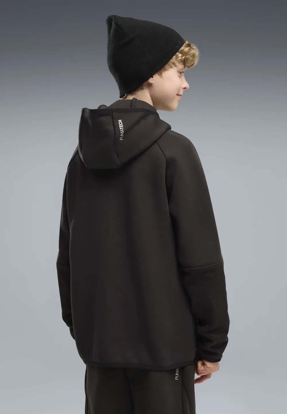 Технологичная толстовка на молнии Puma, Black — фото 3