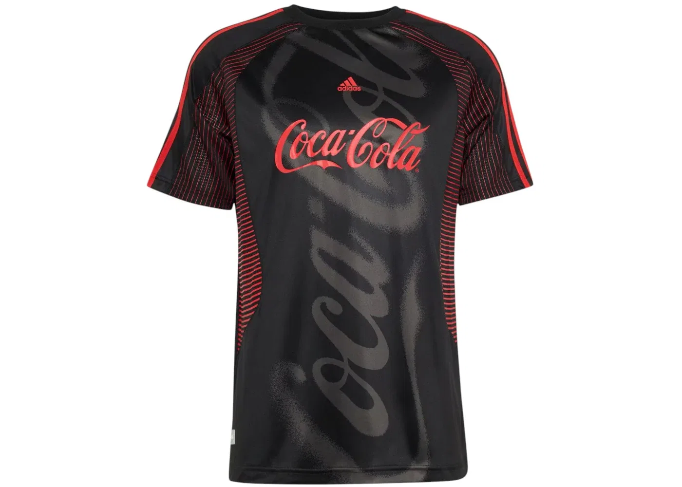 Мужская футболка с принтом Adidas x Coca-Cola Teamgeist 26 Jersey, Black