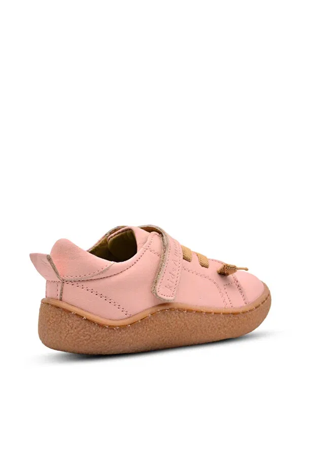Детские туфли для девочек из натуральной кожи Nicolo Kids A More, Powder — фото 3