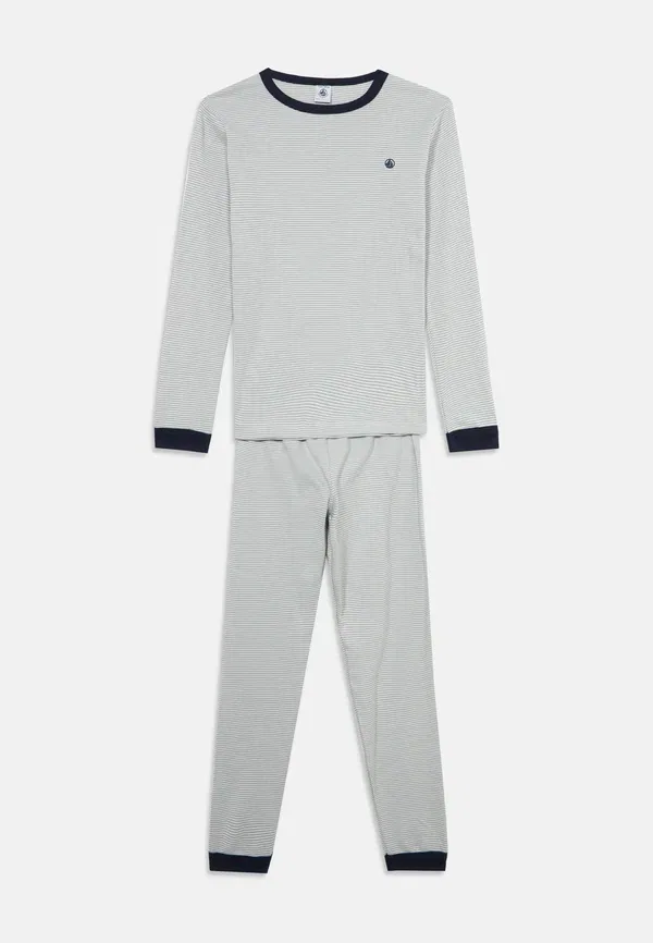 Комплект пижамы хлопковый 2 pack Petit Bateau multi-coloured, мультиколор — фото 3