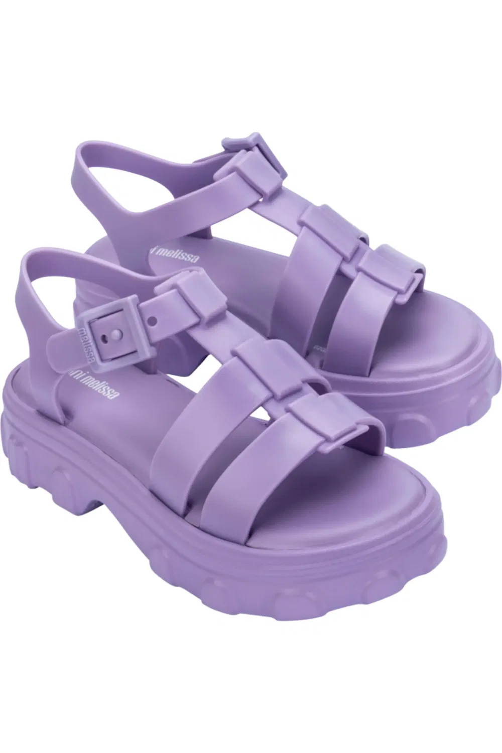 Детские сандалии платформа Mini Melissa, Lilac