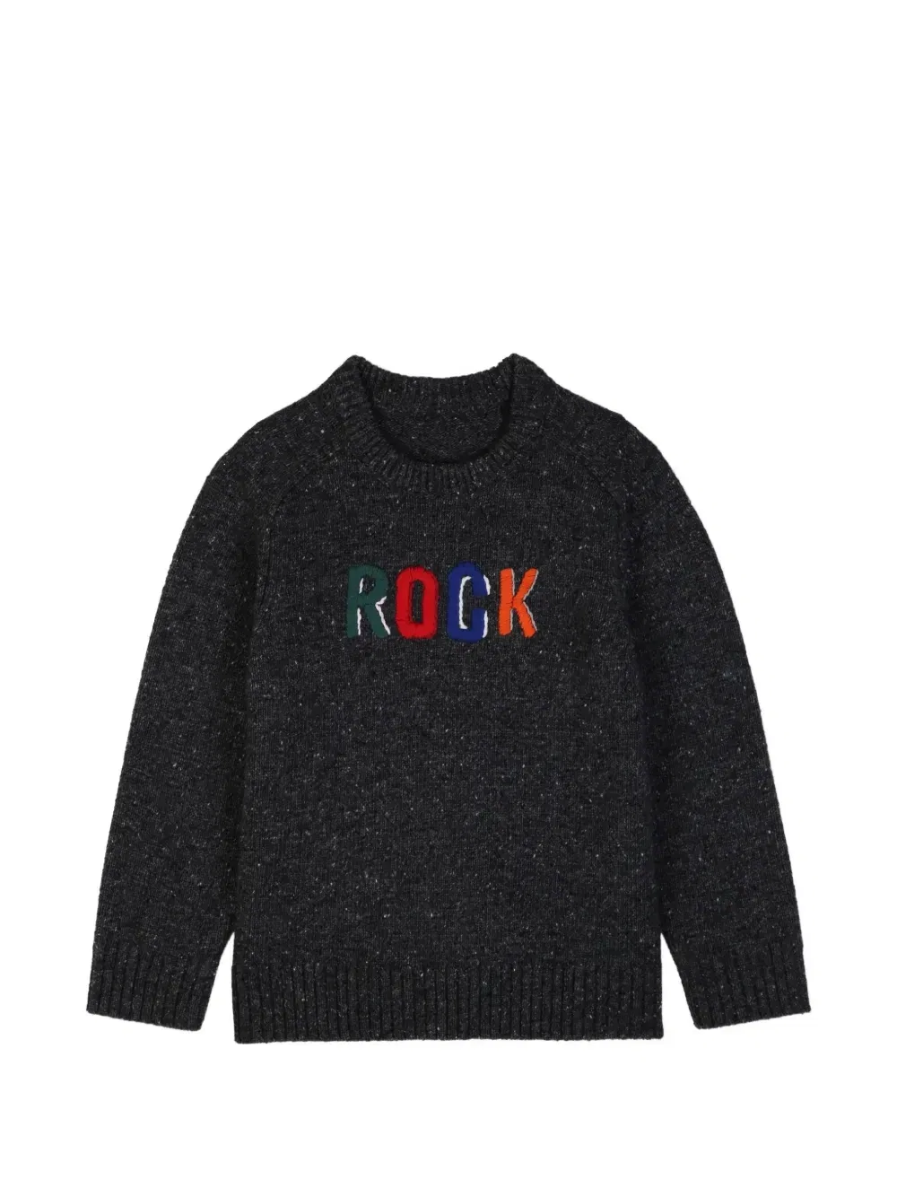 Свитер в мелкую точку Zadig & Voltaire Kids, серый