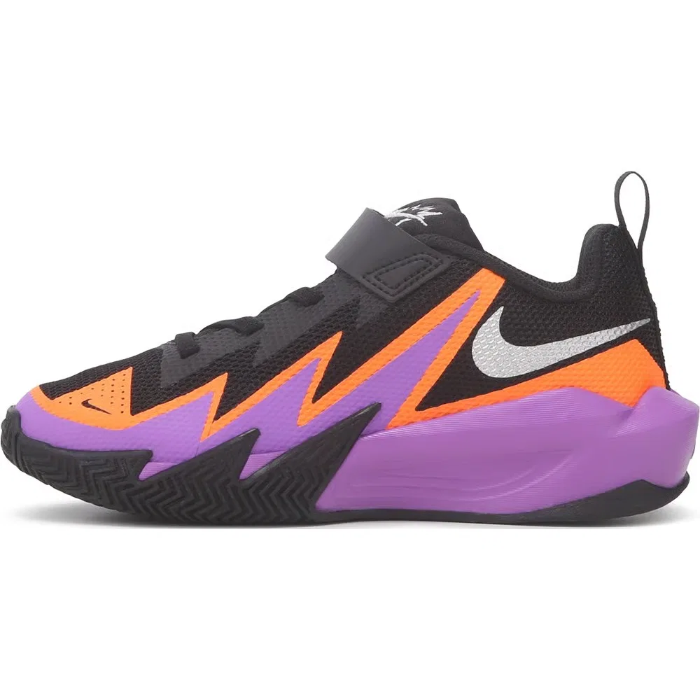 Детские баскетбольные кроссовки Dynamite Nike, Black/Mulit — фото 3