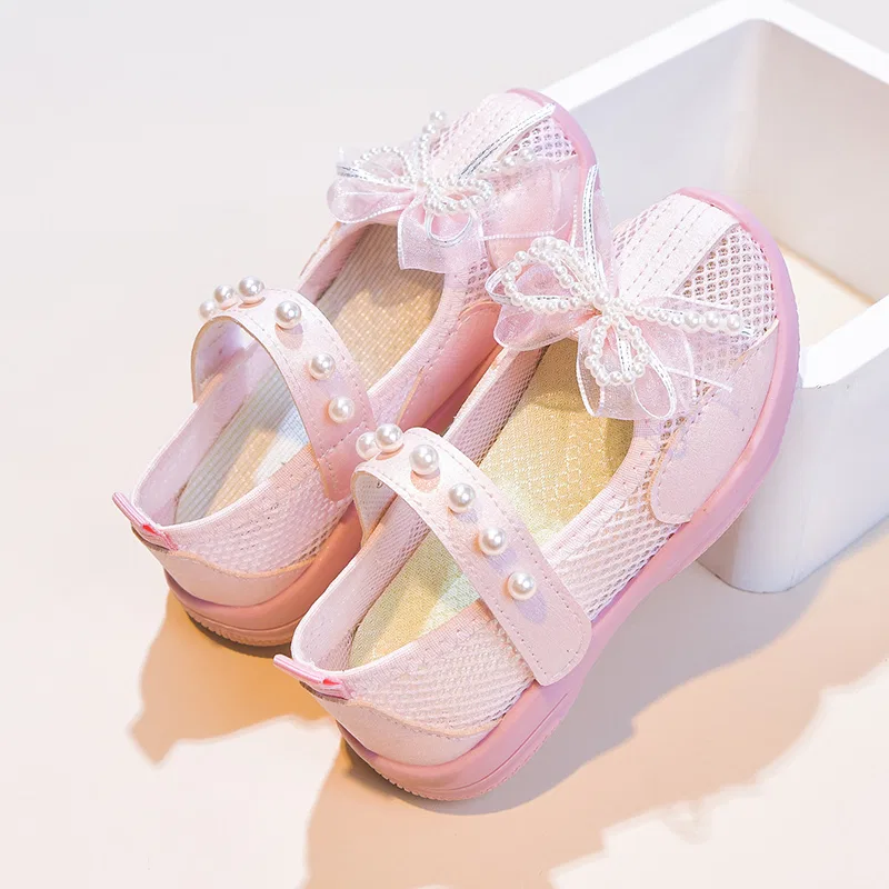 Детские повседневные кроссовки из эко-кожи Pink JBBCN, Pink — фото 4