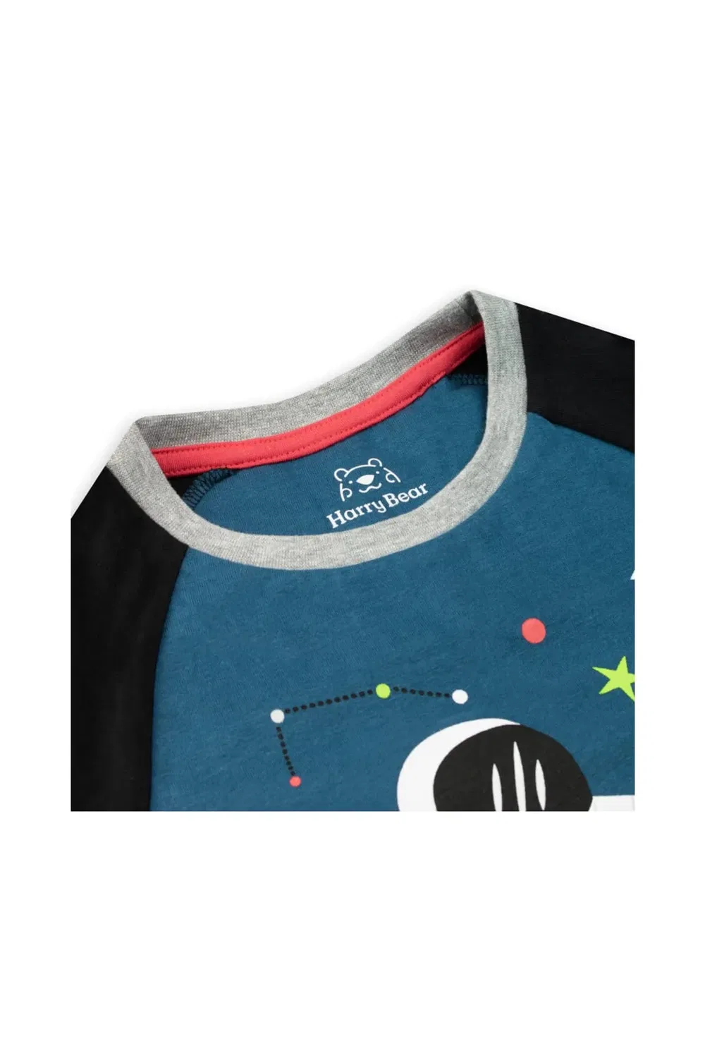 Пижама с принтом Astronaut Over the Moon Harry Bear, Blue — фото 3
