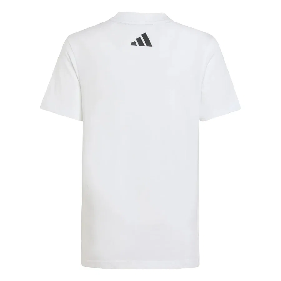 Детская футболка с вышивкой логотипа adidas Mer Dna Gftee Y, Белый — фото 2