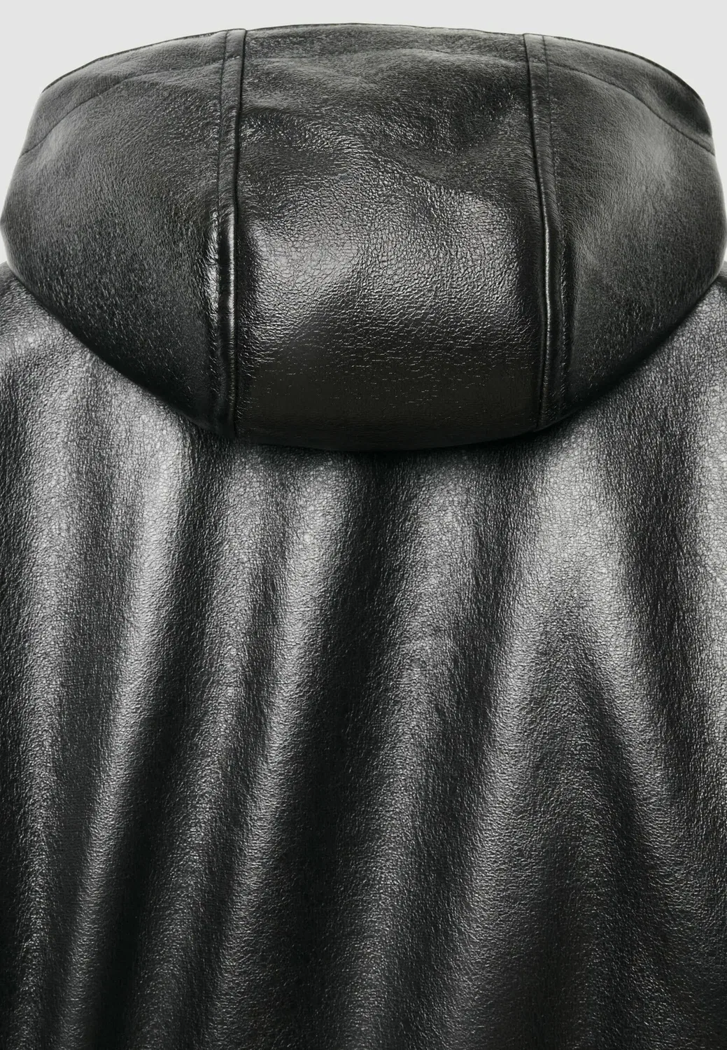 Giubbottotinta unita - куртка из искусственной кожи Terranova, Nero — фото 3