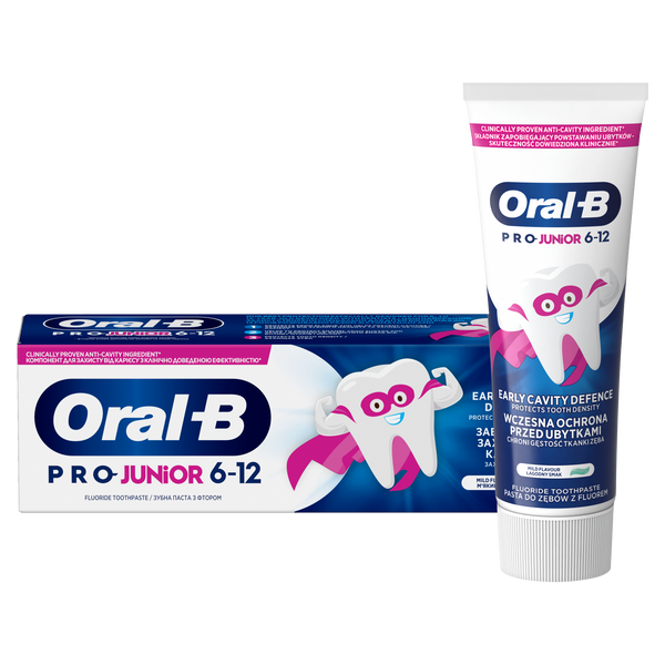 

Зубная паста для детей 6-12 лет, 75 мл. Oral-B Pro junior