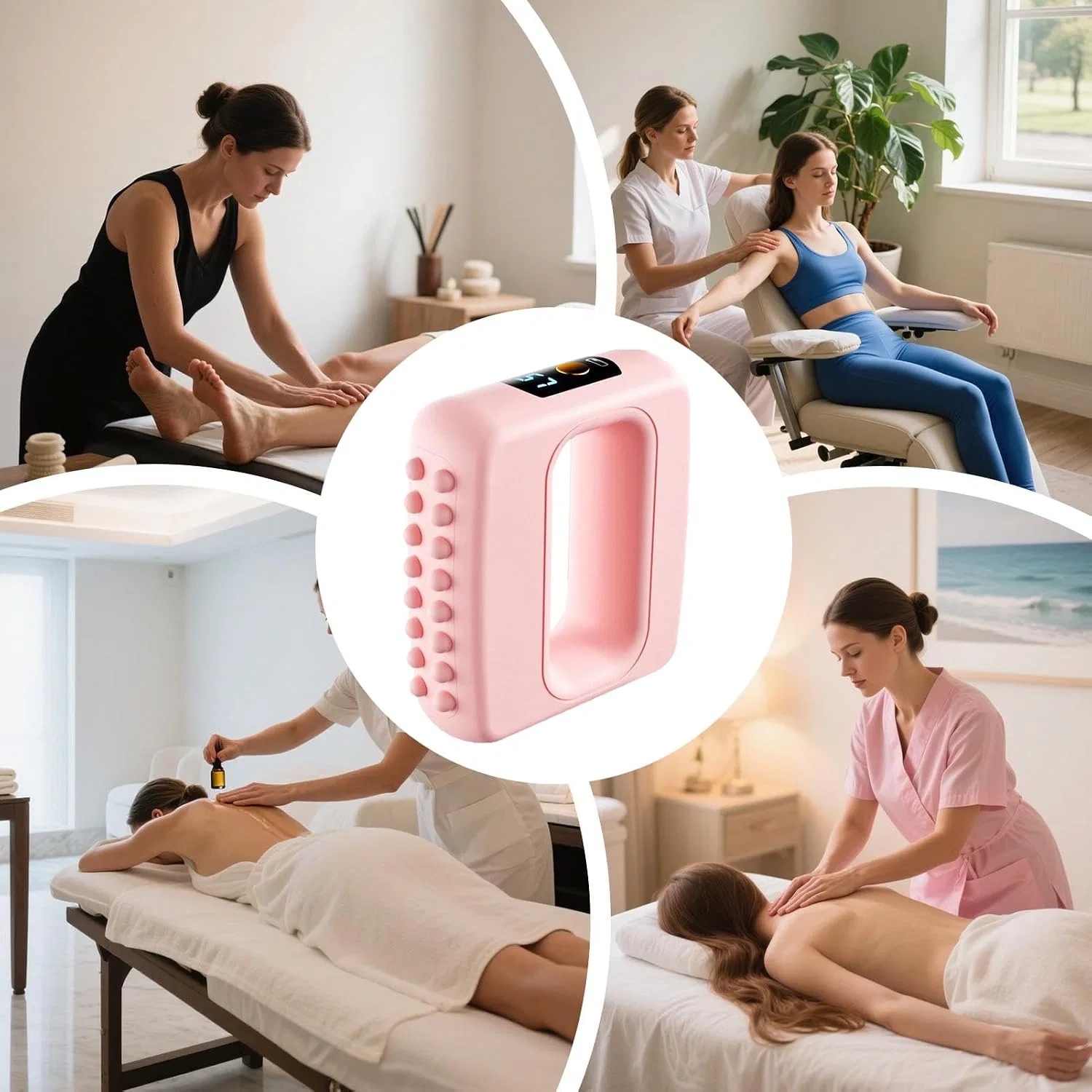 Фасциальное кольцо массажное, Huayeex, 1500mAh, Беспроводное — фото 4