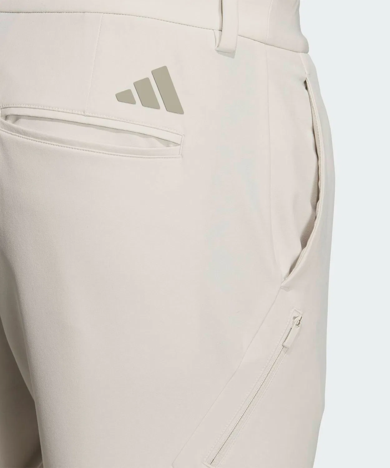 Мужские спортивные брюки с защитой от ветра Ankle Adidas Golf, Кремовый — фото 3