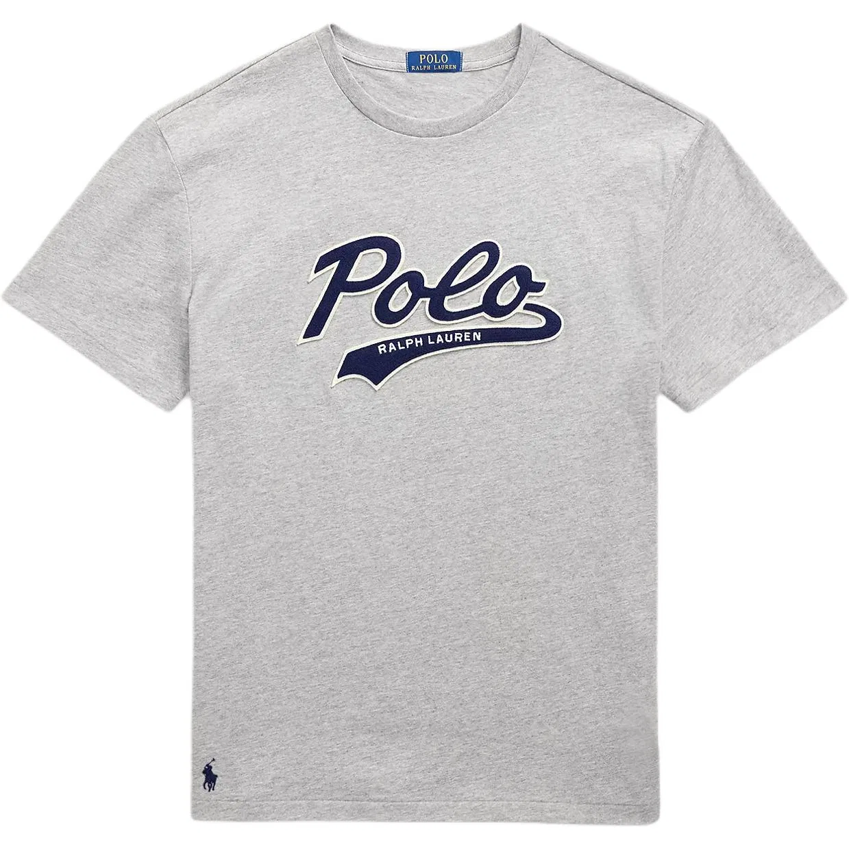 Мужская футболка с принтом Polo Ralph Lauren, Gray