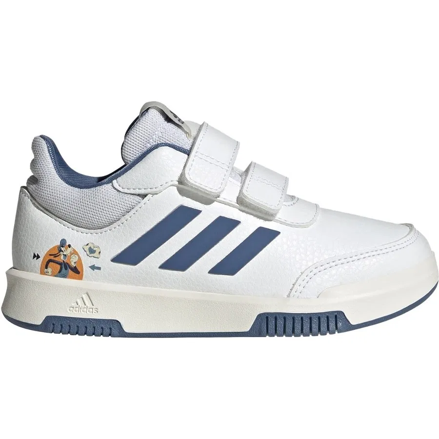 Детские спортивные кроссовки с липучками Mickey Mouse adidas, Белый