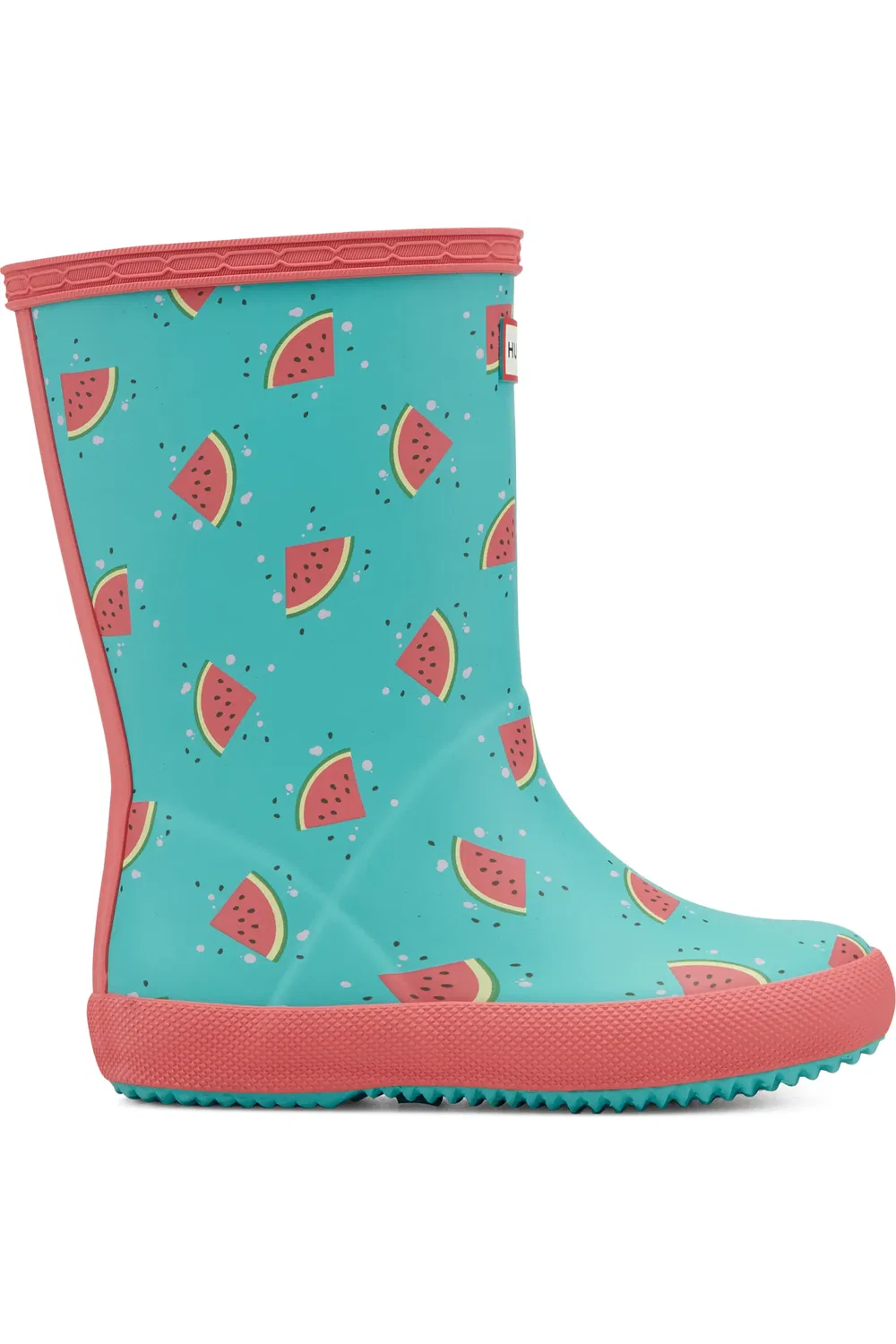 Сапоги детские резиновые First Classic Rain Boot Hunter, British Multi/British Ice — фото 2