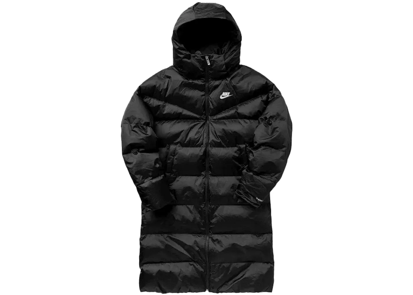 Женская зимняя куртка с утеплителем Nike Sportswear TF Synfl City Shine, Black