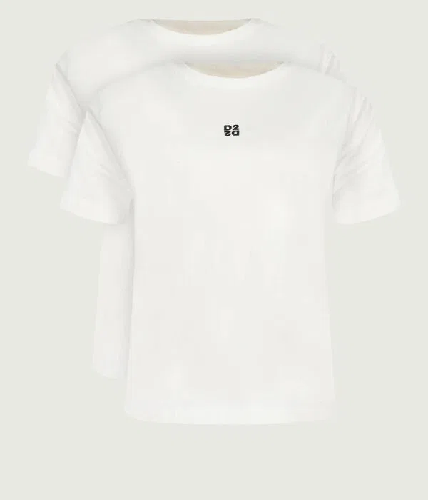 Женский комплект футболок 2-pack Regular Fit Dsquared2, белый