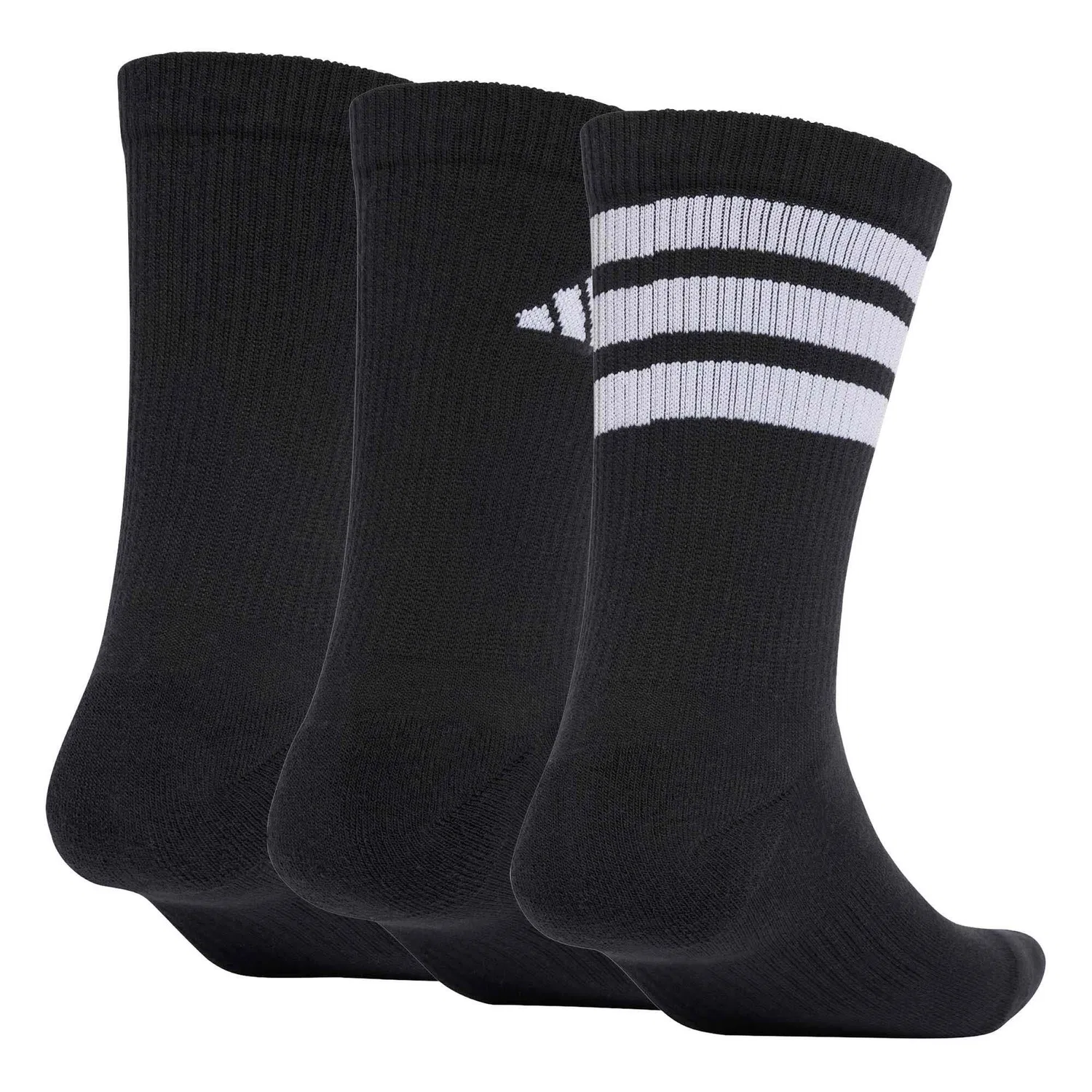Спортивные носки с логотипом Adidas, цвет Черный — фото 2
