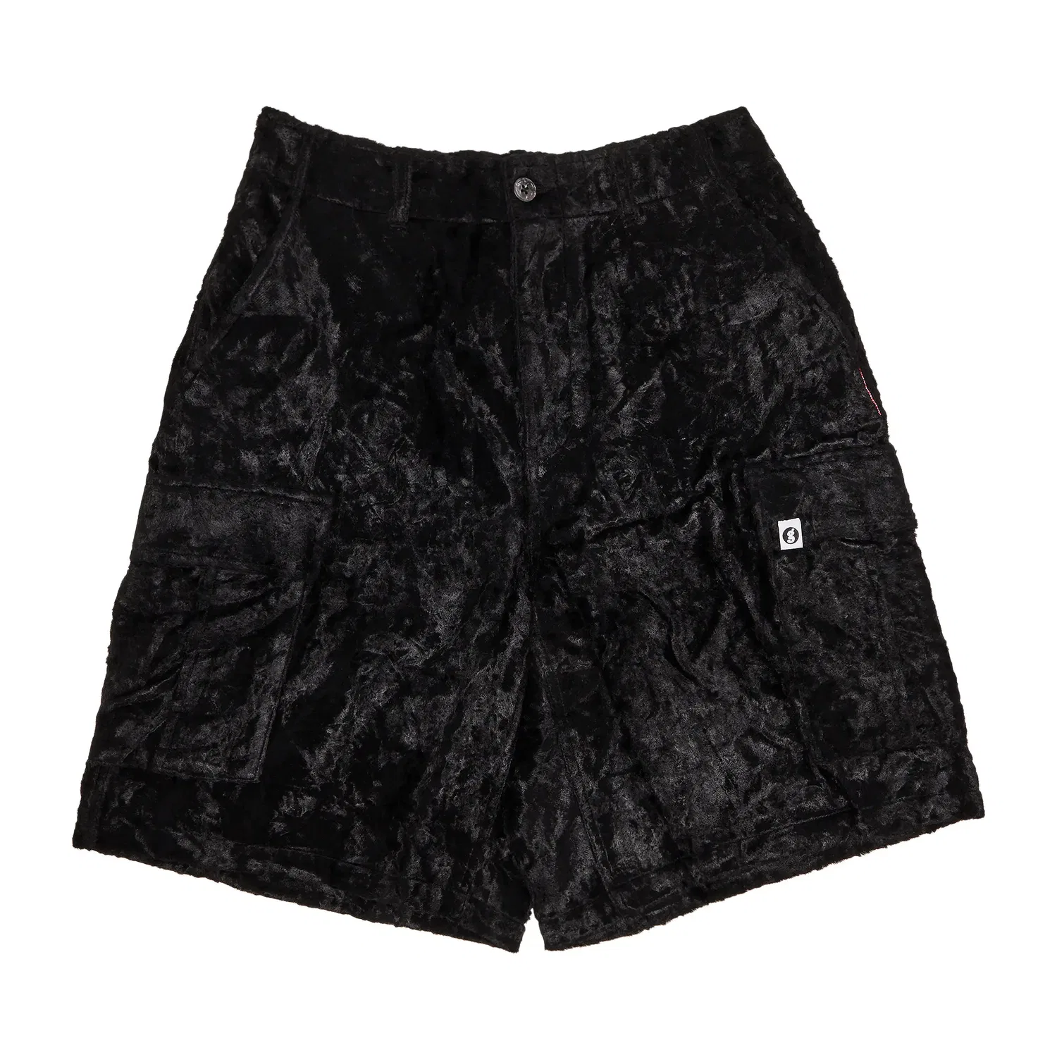 Шорты-карго Supreme x Goodenough из мятой вискозы, черный