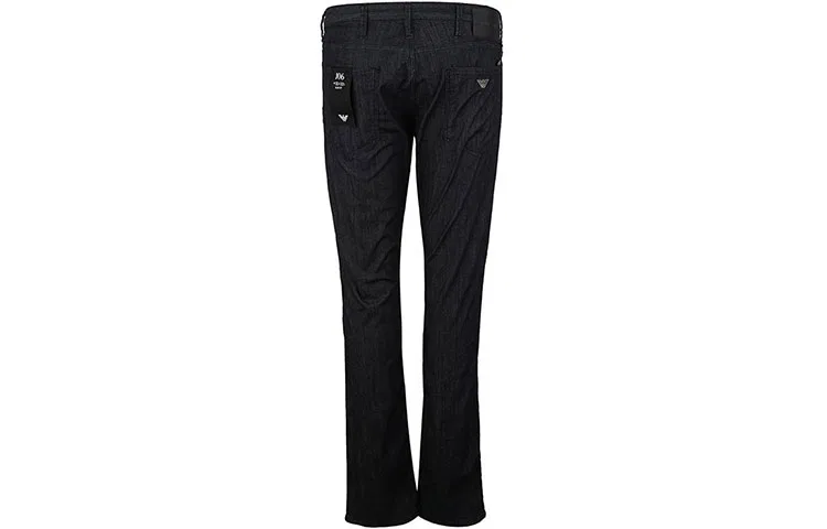 Мужские джинсы умеренно-зауженные Emporio Armani, Dark Blue — фото 3