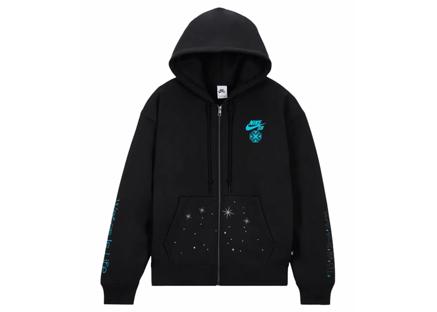 Мужское худи с принтом L/S Max90 Fleece Hoodie Nike, Black