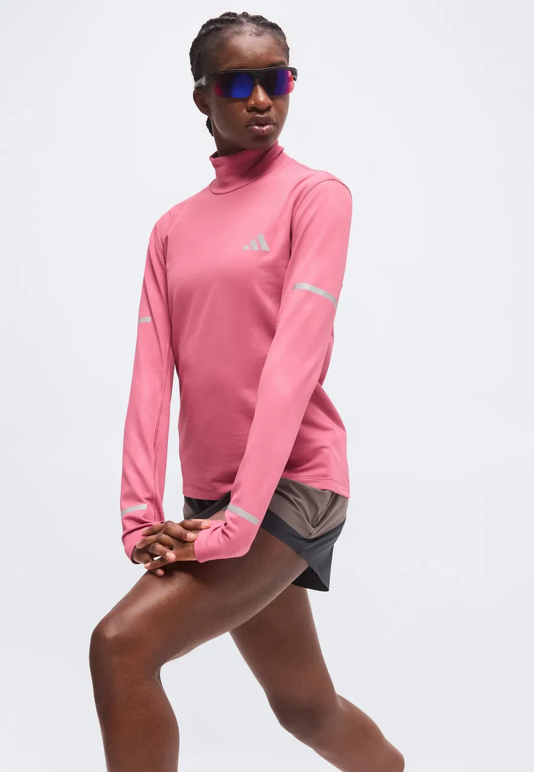 Adi365 - футболка с длинными рукавами Adidas Performance, Dual Magenta — фото 4