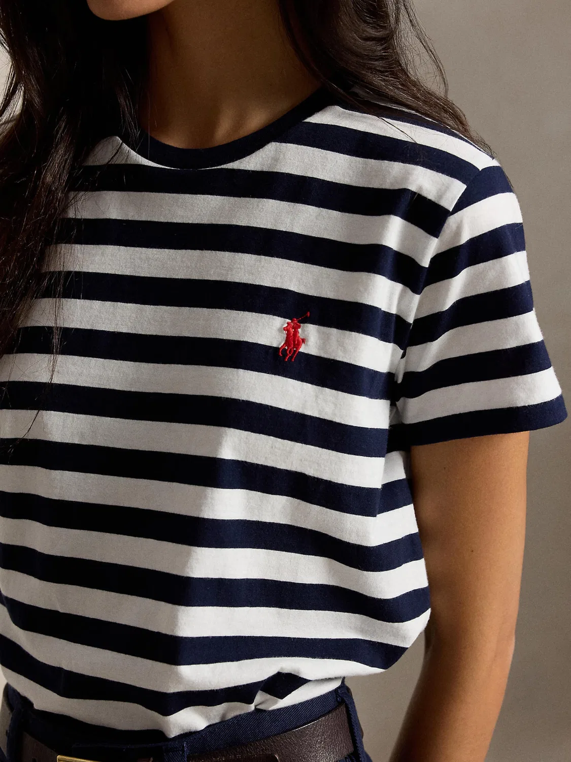Рубашка Polo Ralph Lauren темно-синего цвета — фото 2